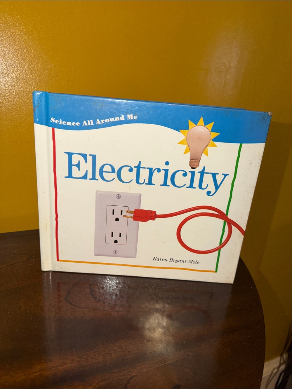 Electricity Children's Book - White & Blue Cover